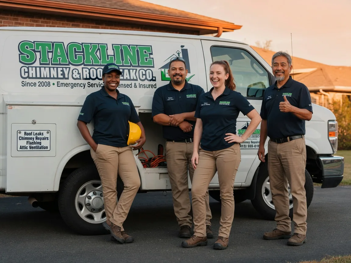 Chimney flashing repair company in Rosedale, MS